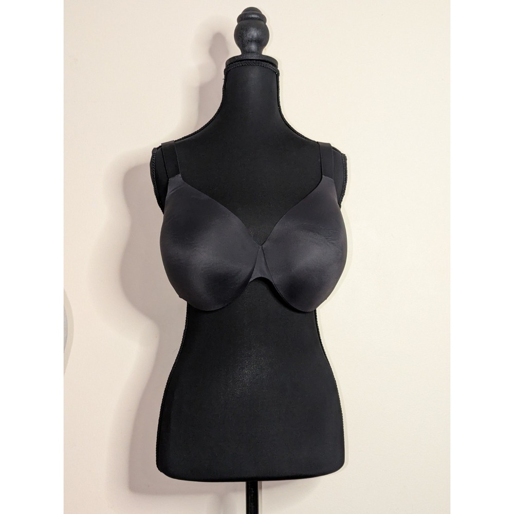 Skims Smoothing Intimates Full Coverage Lightly Lined Bra Size 36DDD Onyx